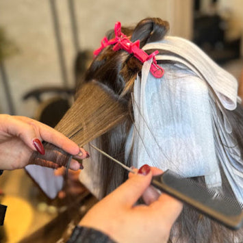 "Iluminación Vibrante by Caro" Mechas babylight o balayage con decoloración + Coloración + Lavado + Tratamiento profundo + Definición + Asesoría personalizada (VALOR RESERVA)