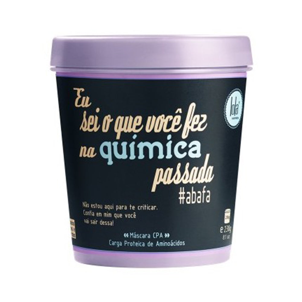 Mascarilla Sé lo que Hiciste la Química Pasada
