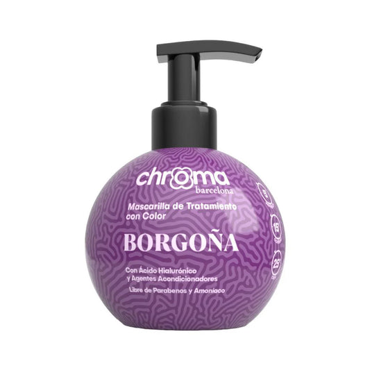 Mascarilla de Tratamiento Color Borgoña