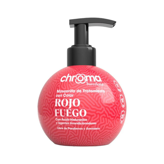 Mascarilla de Tratamiento Color Rojo Fuego