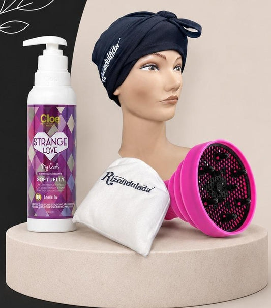 Pack Soft Jelly Strange Love 250 ml Cloe + Toalla Plopping Rizondulada + Difusor Universal
